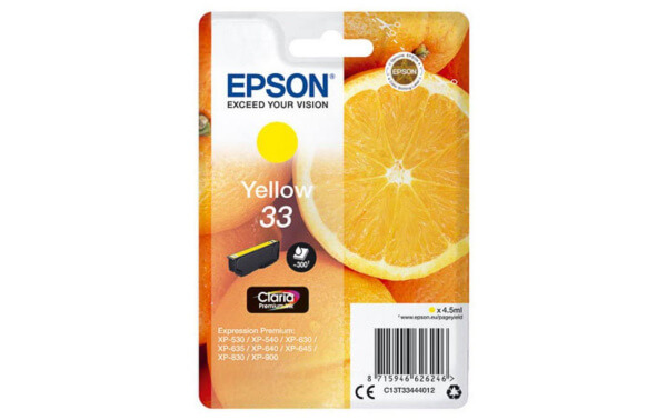 EPSON T3344 Y ORANGE JAUNE