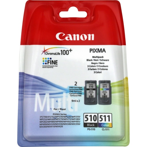 [PG-510/CL-511] CANON PG-510/CL-511 2970B010 COMBO