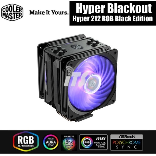 [RR-212S-20PC-R1] COOLER MASTER Hyper 212 RGB Bl